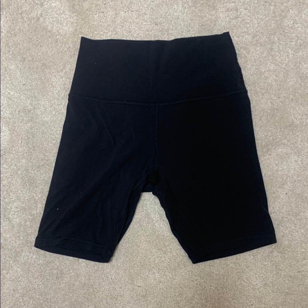 Lululemon Athletica Black Bike Shorts for Active Comfort